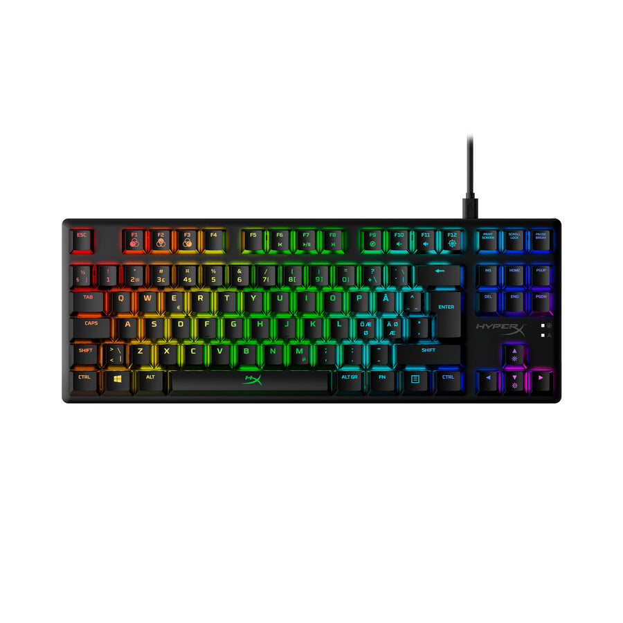 Клавиатура HyperX Alloy Origins Core, USB, черный