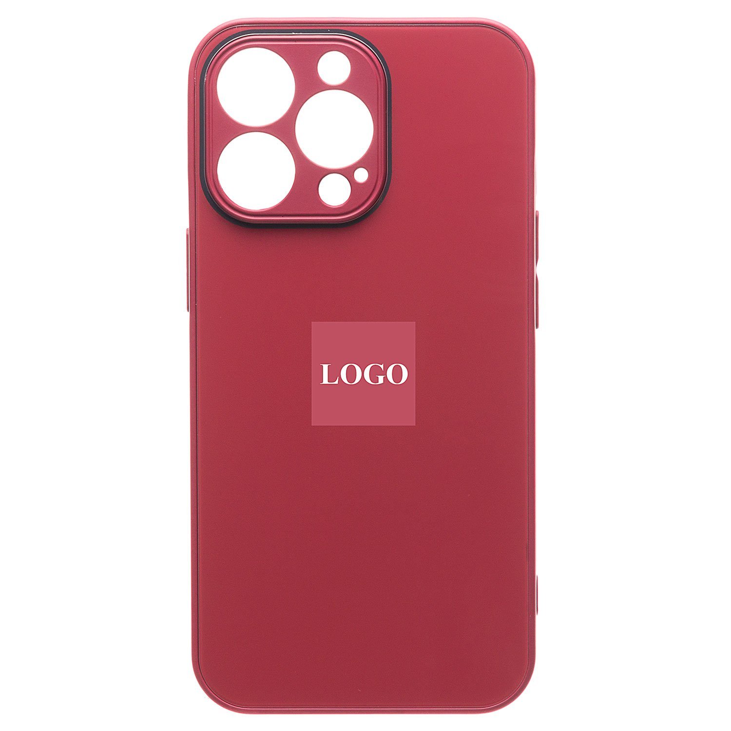 

Чехол-накладка STC005 для смартфона Apple iPhone 13 Pro Max, бордовый (213720)