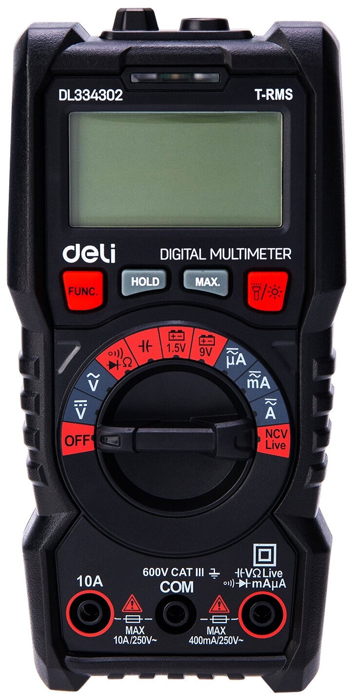 Мультиметр Deli DL334302