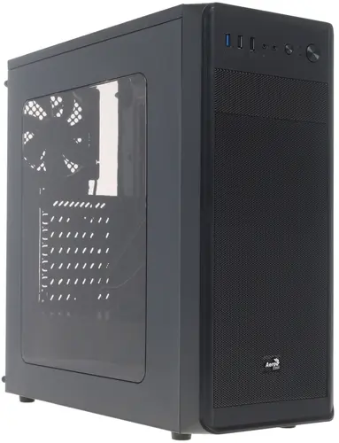 

Корпус AeroCool SI-5100 Window, ATX, Midi-Tower, USB 3.0, черный, без БП (4713105958348), SI-5100 Window