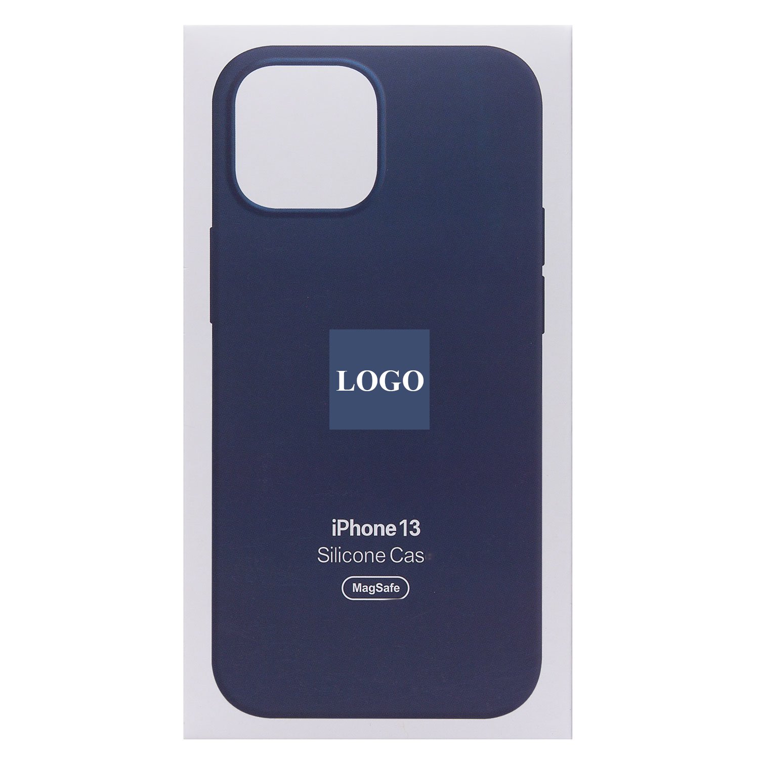 

Чехол-накладка SM003 для смартфона Apple iPhone 13, силикон, темно-синий (209154)