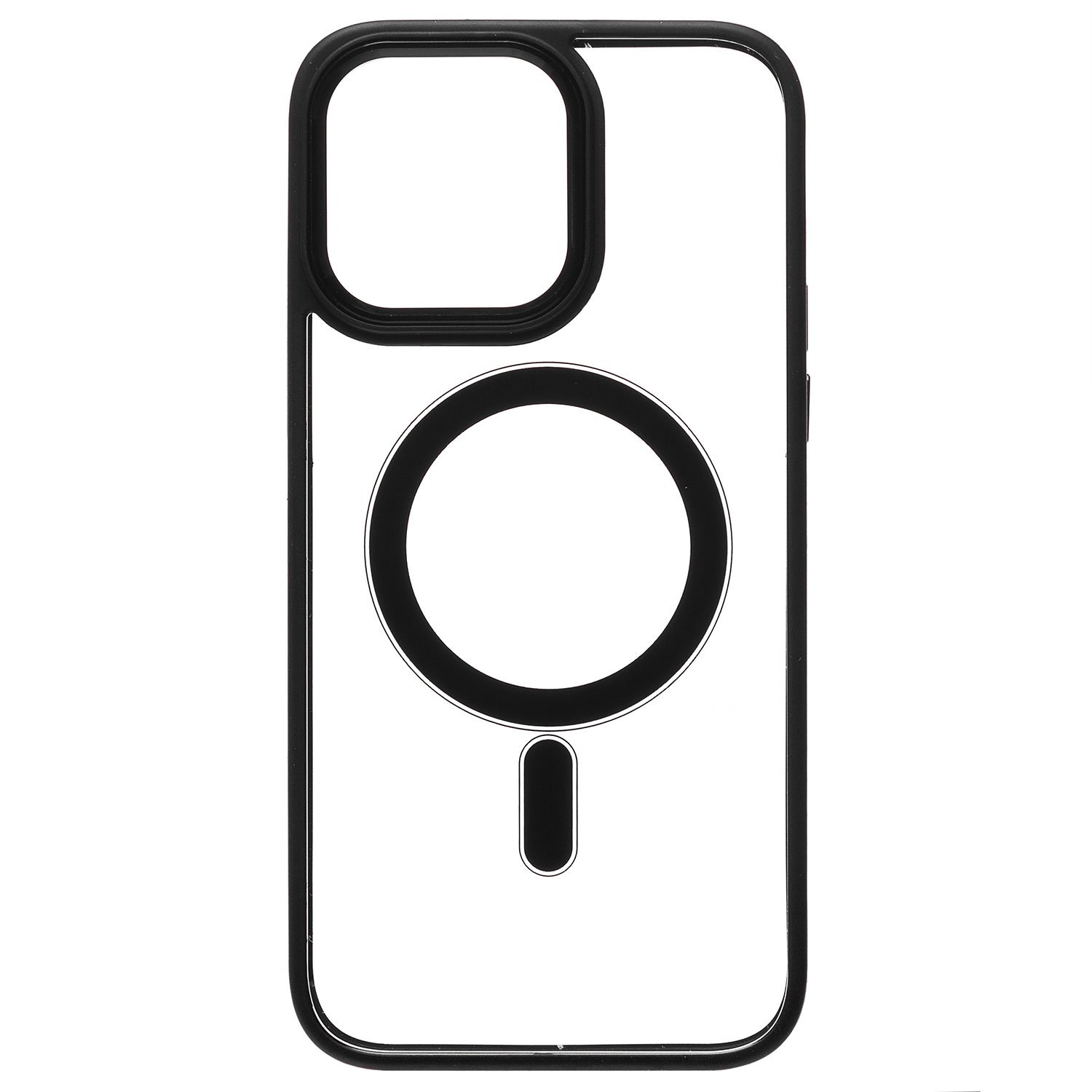 

Чехол-накладка SM004 для смартфона Apple iPhone 14 Pro Max, силикон, черный (211948)