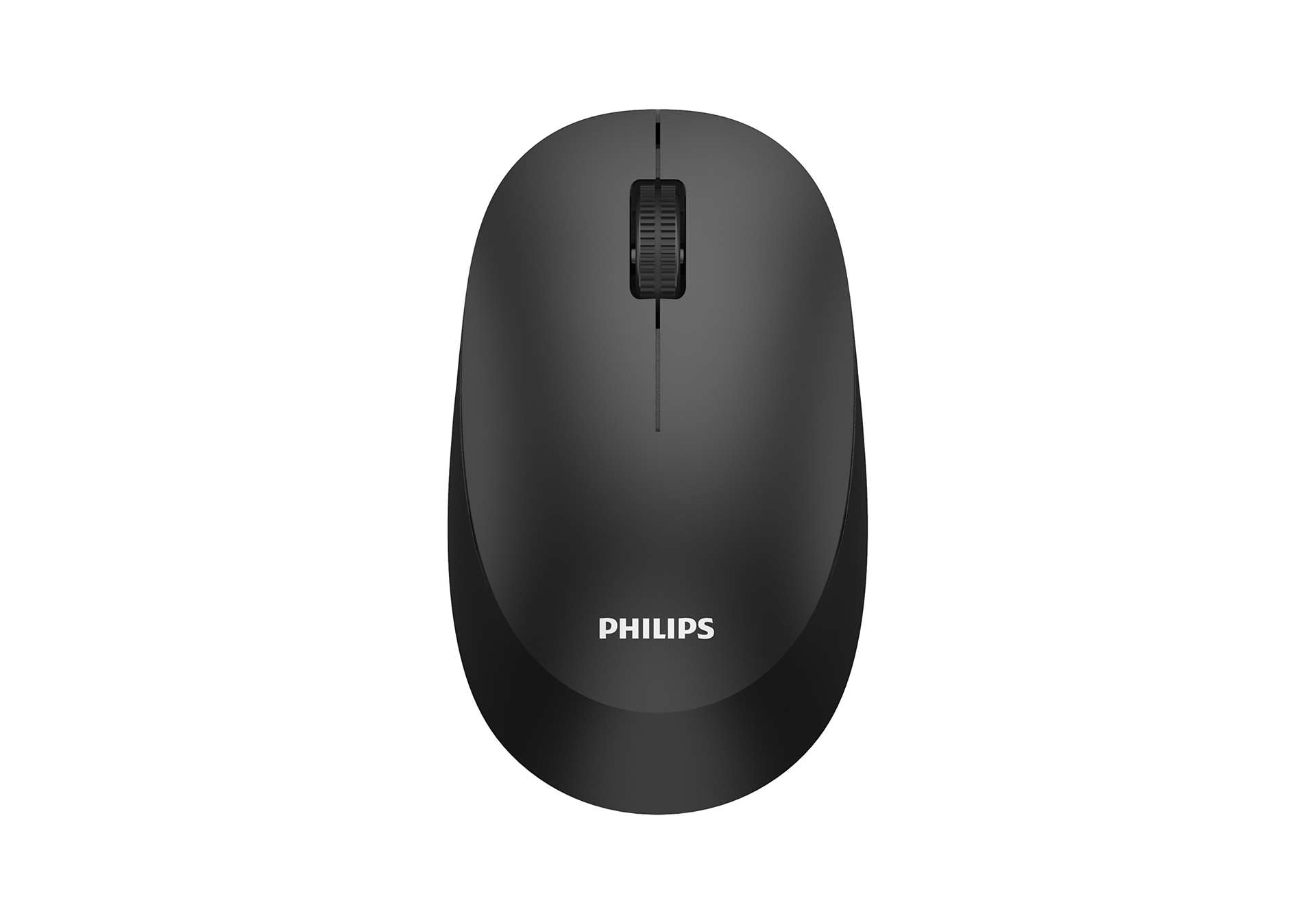 Мышь беспроводная PHILIPS SPK7307, 1600dpi, USB, черный (SPK7307BL/01)