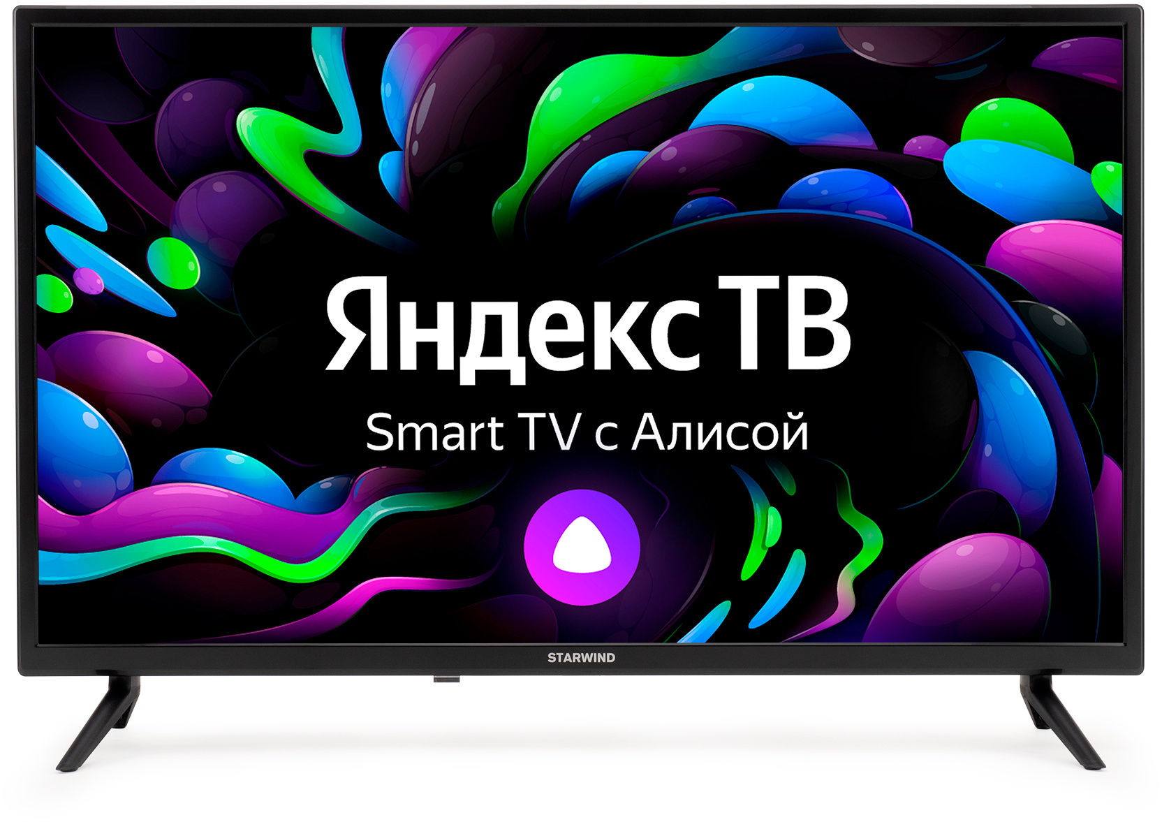 

Телевизор 32" StarWind SW-LED32SG301, 1366x768, DVB-T /T2 /C, HDMIx3, USBx2, WiFi, Smart TV, черный (SW-LED32SG301), SW-LED32SG301