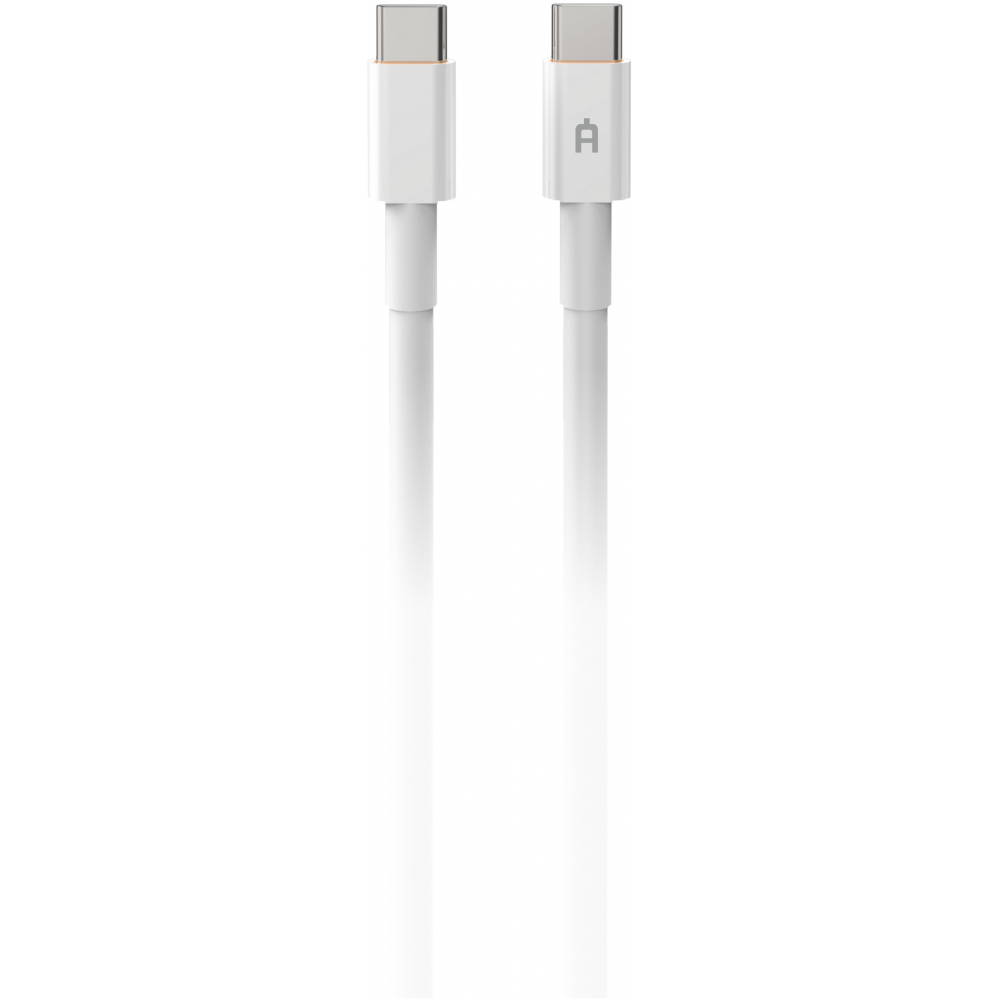 Кабель USB 3.0 Type-C(m)-USB 3.0 Type-C(m), быстрая зарядка, 3A 1м, белый Alteracs F01-CC (F01-CC White)