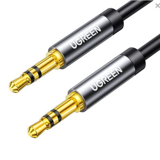 

Кабель Jack 3.5mm(M)-Jack 3.5mm(M), 1м, черный UGREEN AV119 (10733), AV119