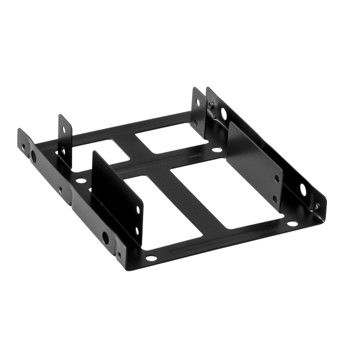 Переходник EXEGATE HD-22T3M, 2x2.5" в отсек 3.5", черный