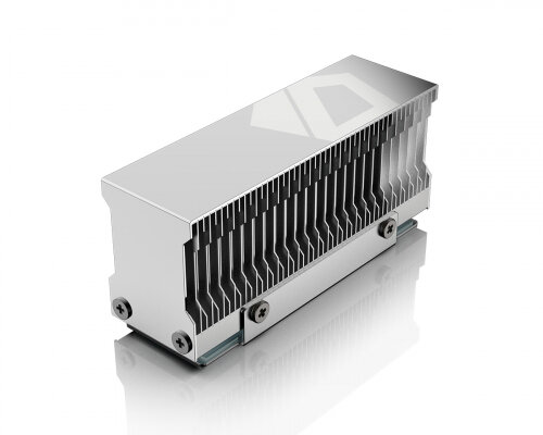 Радиатор для SSD M.2 2280 ID-COOLING ZERO M15, алюминий+медь, серебристый (IDC_ZERO M15)