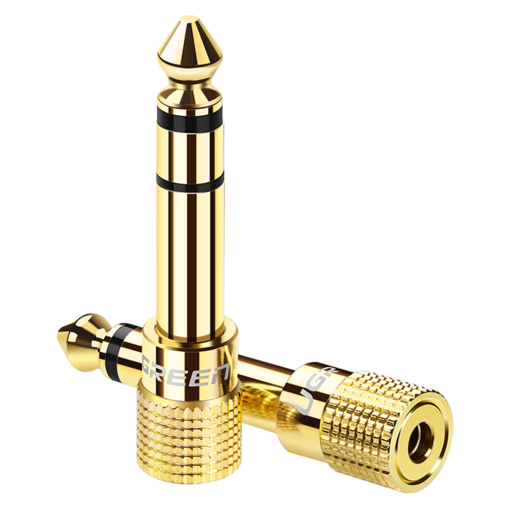 Переходник (адаптер) Jack 6.5mm(M) Jack 3.5mm(F), UGREEN