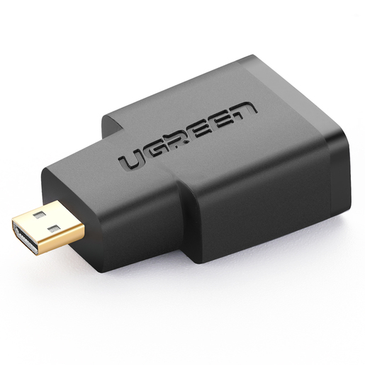 

Переходник (адаптер) Micro HDMI(19M)-HDMI(19F), черный UGREEN (20106)