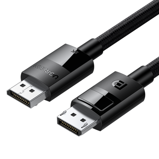 

Кабель DisplayPort(20M)-DisplayPort(20M) v1.4 4K, экранированный, 3 м, черный UGREEN DP114 (80393), DP114