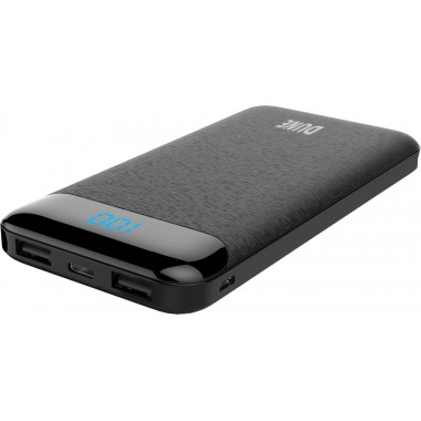 

Портативный аккумулятор (Powerbank) Perfeo Dune, 10000mAh, 4xUSB, 2.1A, Type-C, черный (PF_B4881), Dune