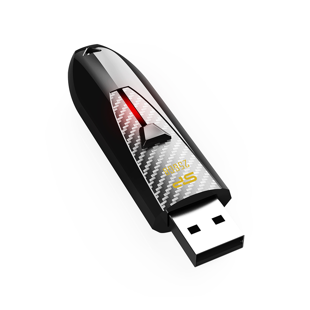 

Флешка 256Gb USB 3.2 Gen 1 Silicon Power Blaze B25, черный (SP256GBUF3B25V1K), B25