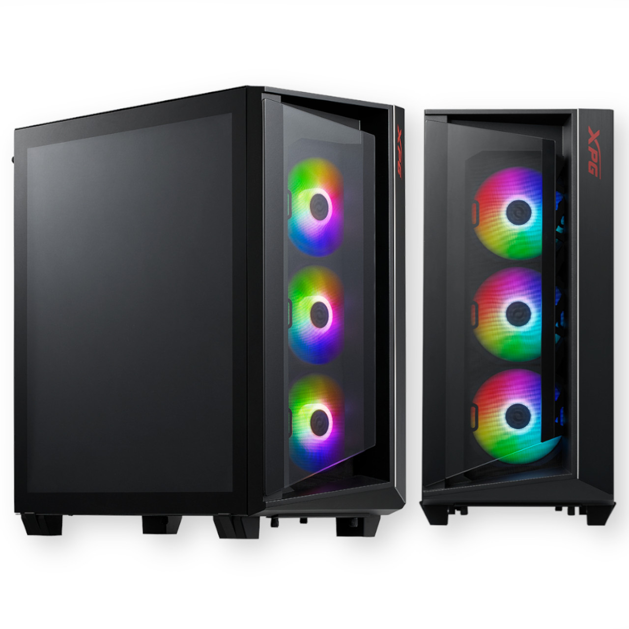 

Корпус Adata XPG CRUISERST, EATX, Midi-Tower, 2xUSB 3.0, USB Type-C, RGB подсветка, черный, без БП (CRUISERST-BKCWW), XPG CRUISERST