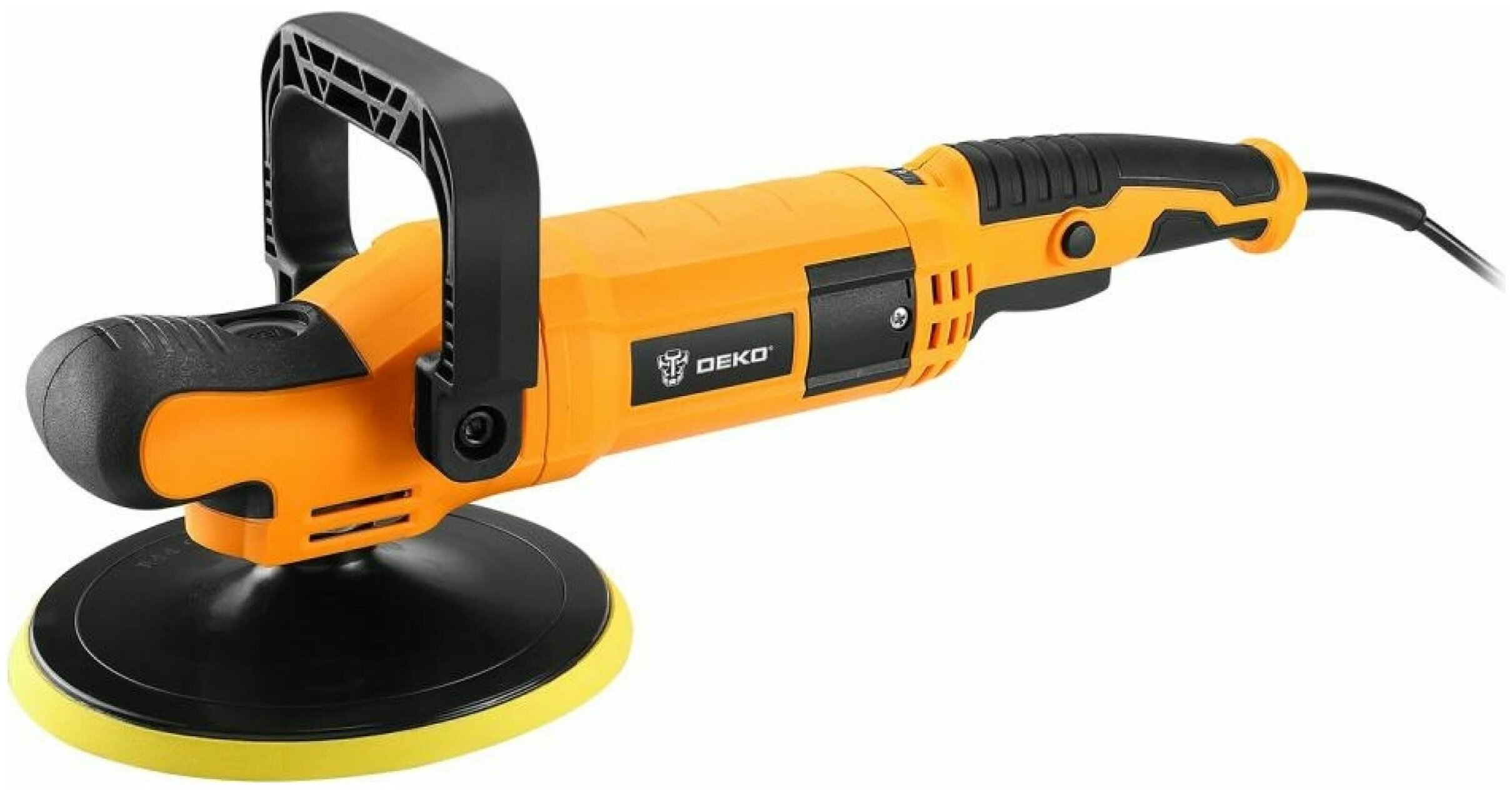 Полировальная машина Deko ZKP1500 PRO, 1.5 кВт, 3000 об/мин