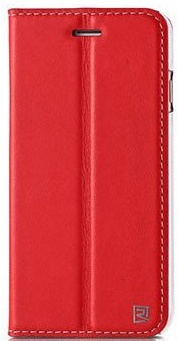 

Чехол-книжка REMAX для смартфона Apple 7 Plus/8 Plus, силикон/искусственная кожа, красный (68931)