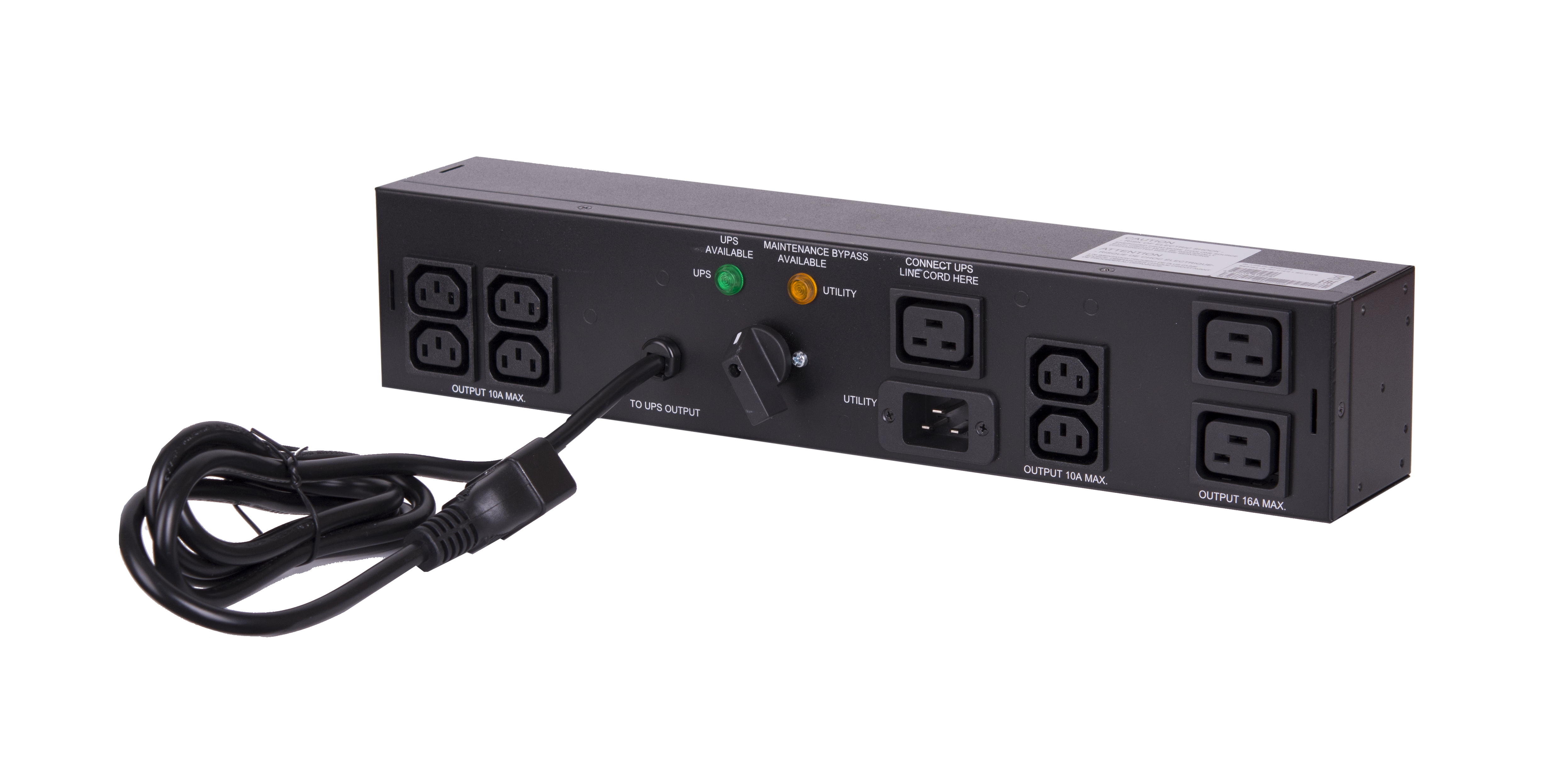 

Байпас GIGALINK IEC C19*2 + IEC C13*6 GL-UPS-OL-RPDU-216, Черный, IEC C19*2 + IEC C13*6