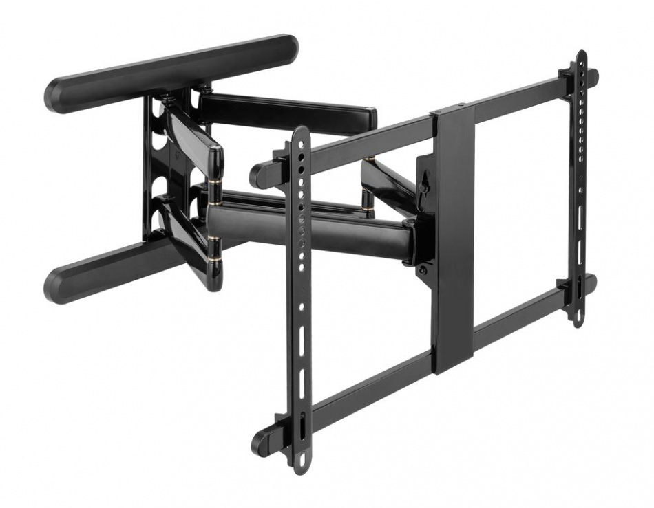 

Кронштейн настенный для TV/монитора Exell, 37"-80", VESA 200x200мм-600x400мм, наклонный, поворотный, до 90 кг, черный (EXi-X9064)