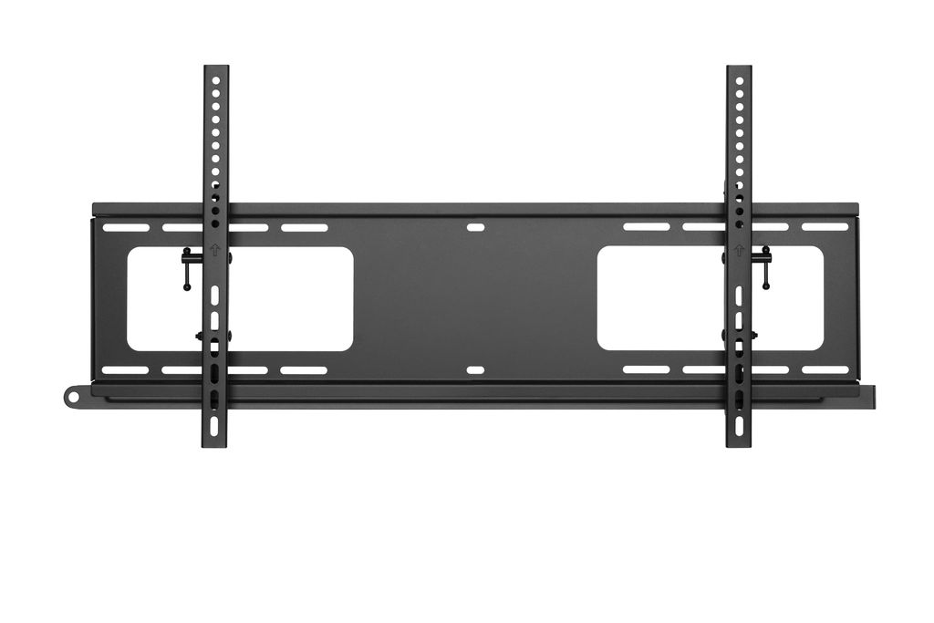 Кронштейн настенный для TVмонитора Exell 43-90 VESA 200x75мм-800x400мм наклонный до 107 кг черный EXi-H1284-AT 14700₽