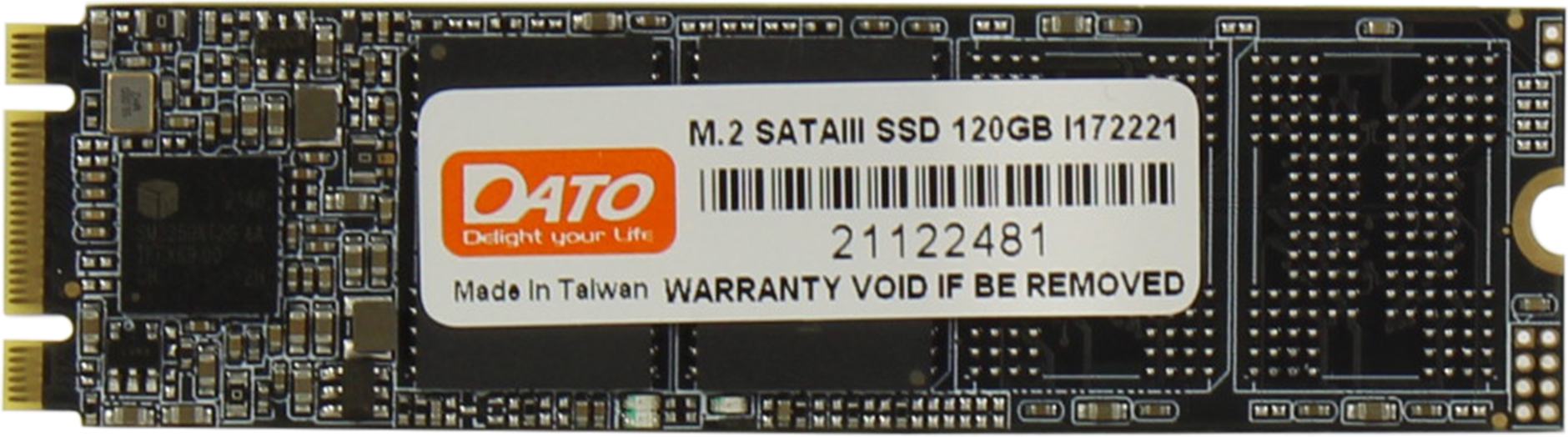 Твердотельный накопитель (SSD) Dato 120Gb DM700 , 2280, M.2 (DM700SSD-120GB) - фото 1