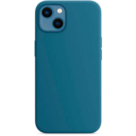 

Чехол-накладка Red Line MagSafe для смартфона Apple iPhone 14, силикон/микрофибра, Blue Jay (УТ000032609)