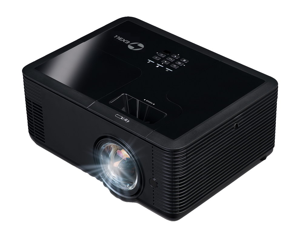 

Проектор Exell EXD202ST, DLP, 1280x800, 4000лм, черный (EXD202ST), EXD202ST