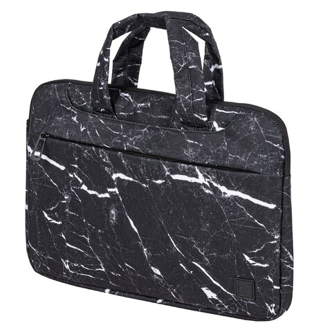 

14.1" Сумка Brauberg Marble, белый/черный (270835), Marble