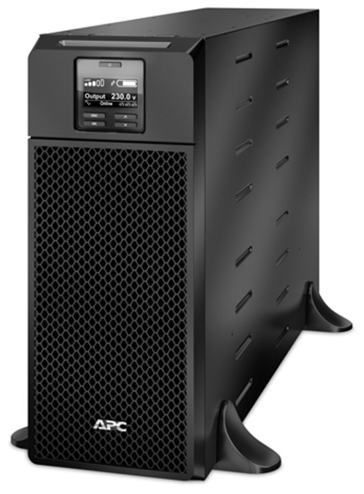 ИБП APC Smart-UPS SRT, 6000 В·А, 6 кВт, IEC, розеток - 10, USB, черный (SRT6KXLI)