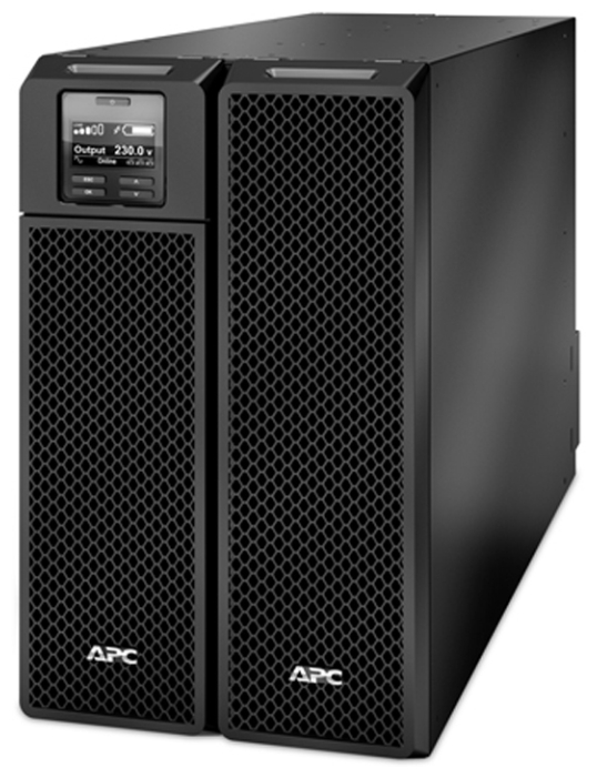 ИБП APC Smart-UPS SRT, 8000VA, 8000W, IEC, розеток - 10, USB, черный (SRT8KXLI)