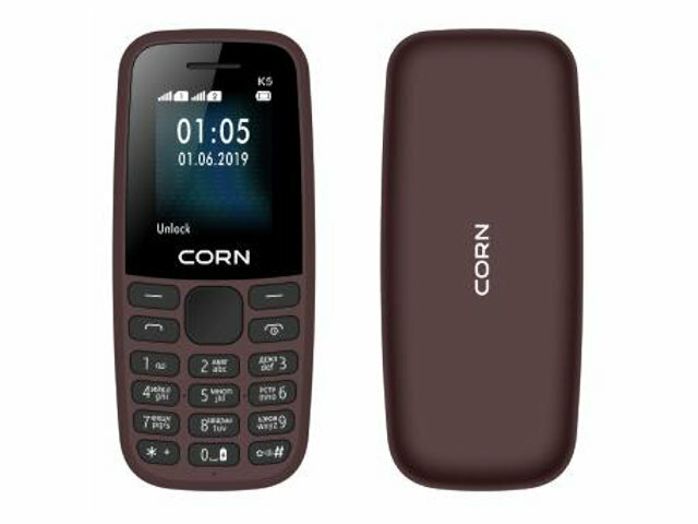 

Мобильный телефон Corn B181, 1.77" 128x160 QVGA, RDA8955, 32Mb RAM, 32Mb, BT, 2-Sim, 800 мА·ч, micro-USB, коричневый (B181-BR), B181