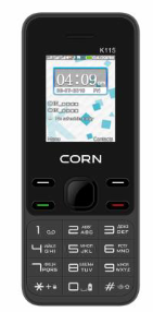 

Мобильный телефон Corn B182, 1.77" 160x128 TN, Spreadtrum SC6533G, 32Mb RAM, 64Mb, BT, 1xCam, 2-Sim, 1000 мА·ч, micro-USB, ThreadX, черный (CRN-B182-BK), B182