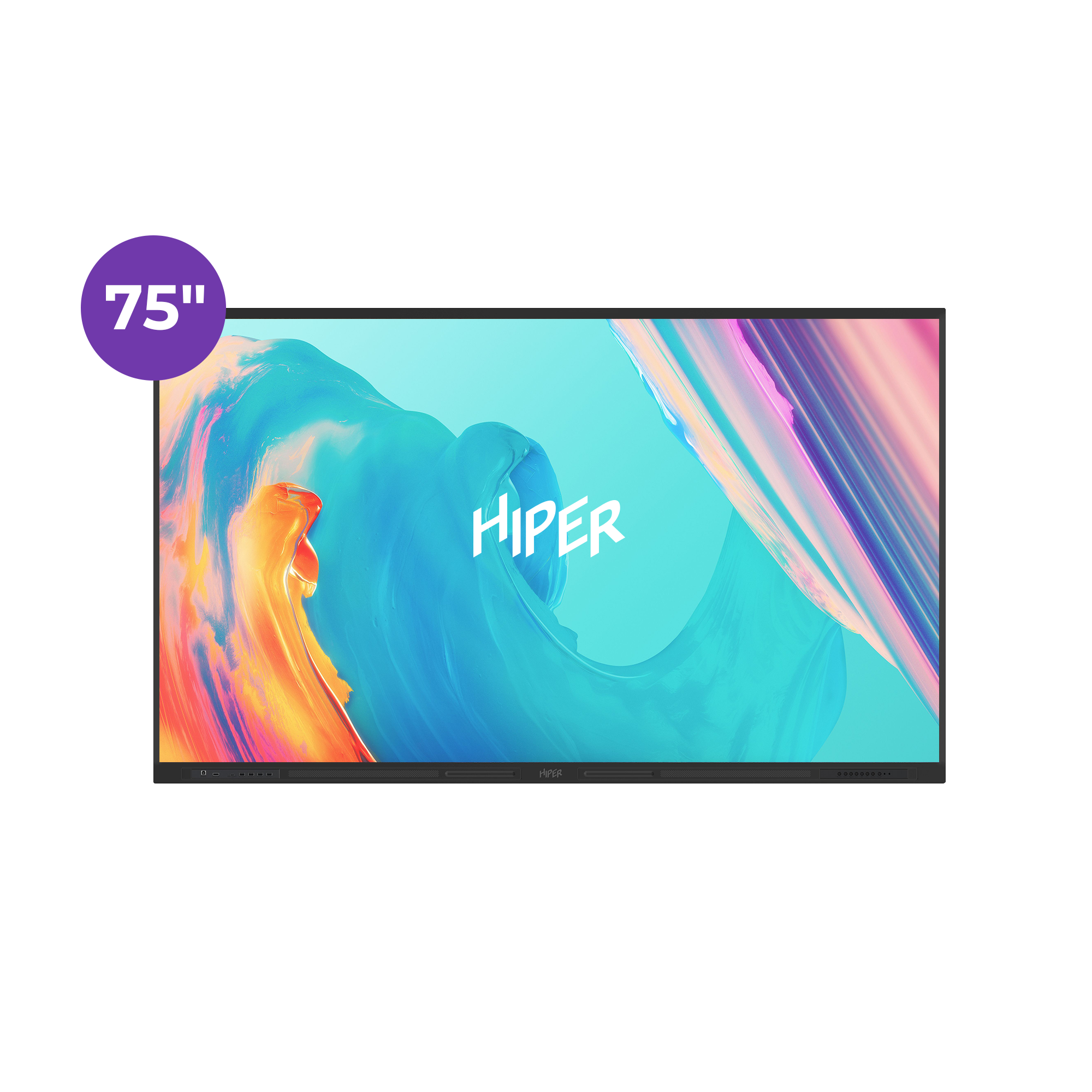 

Интерактивная панель Hiper Touch EDU, 75", 3840x2160, черный (IFP7501-HE), Touch EDU