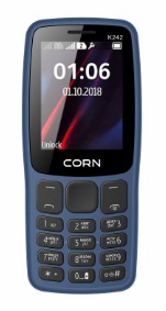 

Мобильный телефон Corn M242, 2.4" 320x240 TN, Spreadtrum SC6533G, 32Mb RAM, 64Mb, BT, 1xCam, 2-Sim, 2000 мА⋅ч, micro-USB, ThreadX, темно-синий (CRN-M242-DKBL), M242