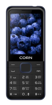 

Мобильный телефон Corn M281, 2.8" 320x240 TN, Spreadtrum SC6533G, 32Mb RAM, 64Mb, BT, 1xCam, 2-Sim, 2700mAh, micro-USB, ThreadX, синий (CRN-M281-BL), M281