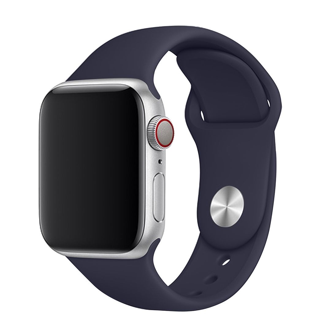 

Ремешок TFN для Apple Watch, 42-44 мм, силикон, темно-синий (TFN-WA-AWSB44C03), AW