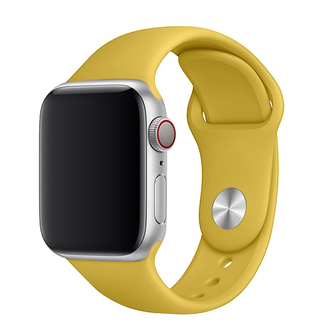 

Ремешок TFN для Apple Watch, 38-40 мм, силикон, темно-желтый (TFN-WA-AWSB40C18), AW