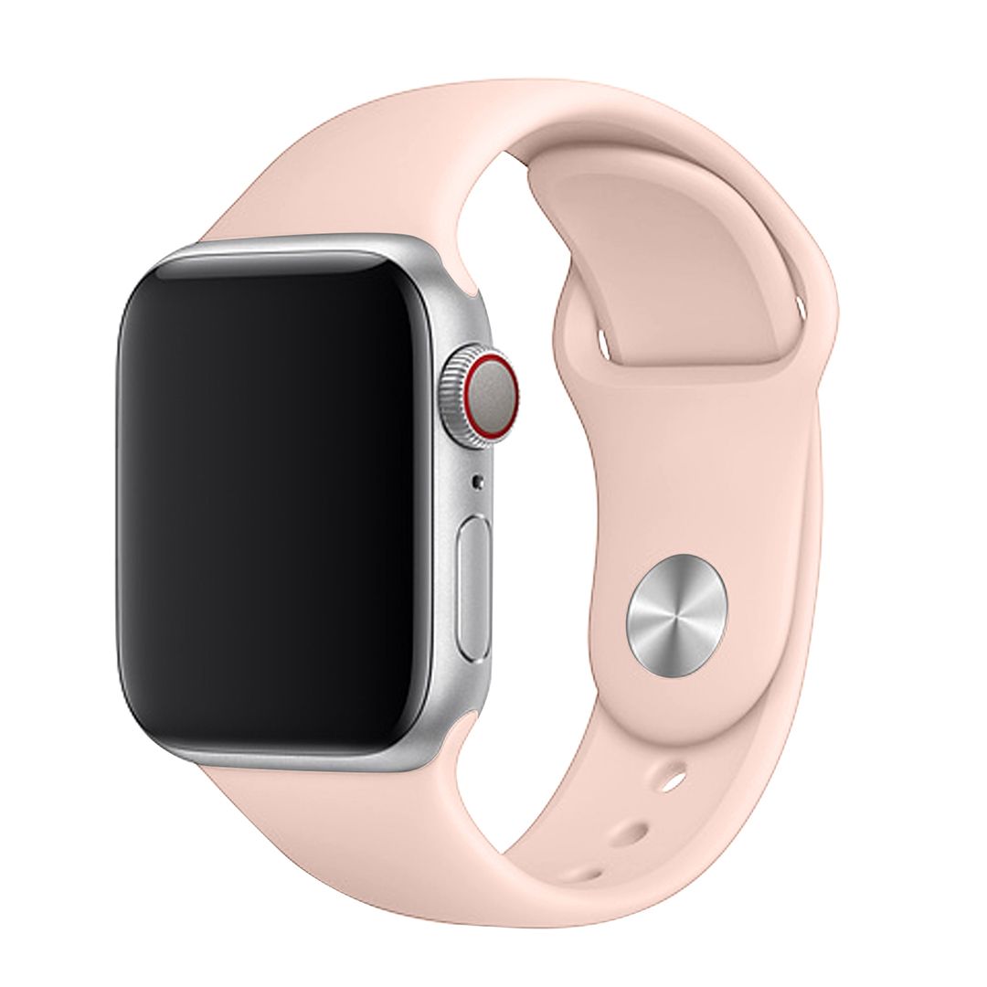 

Ремешок TFN для Apple Watch, 38-40 мм, силикон, пудровый/розовый (TFN-WA-AWSB40C21), AW