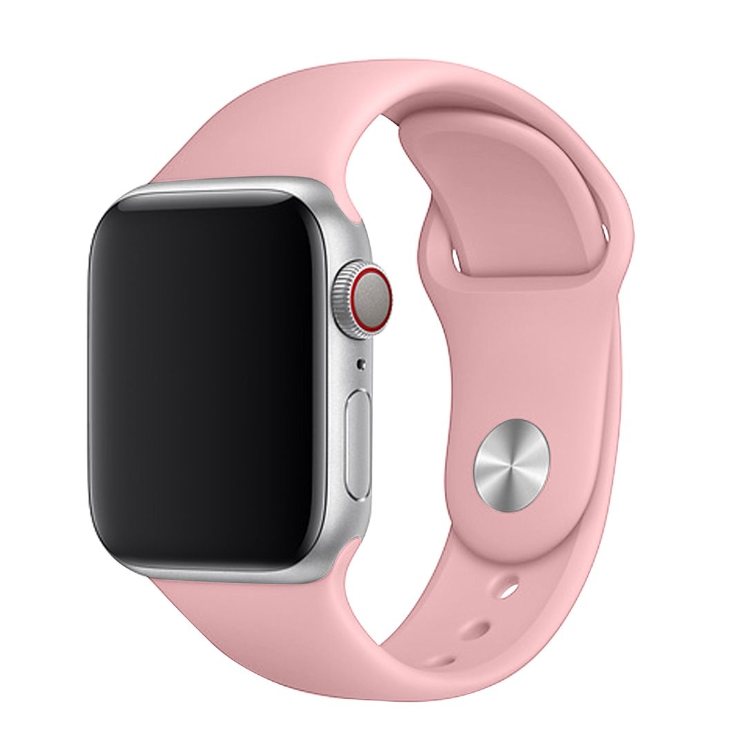 

Ремешок TFN для Apple Watch, 38-40 мм, силикон, светло-розовый (TFN-WA-AWSB40C22), AW