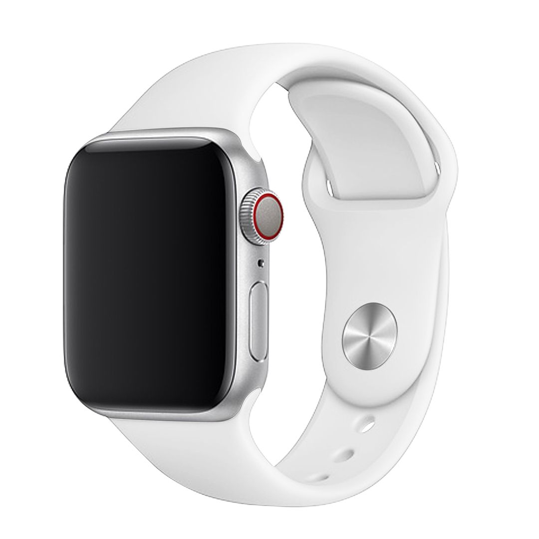 

Ремешок TFN для Apple Watch, 38-40 мм, силикон, белый (TFN-WA-AWSB40C38), AW