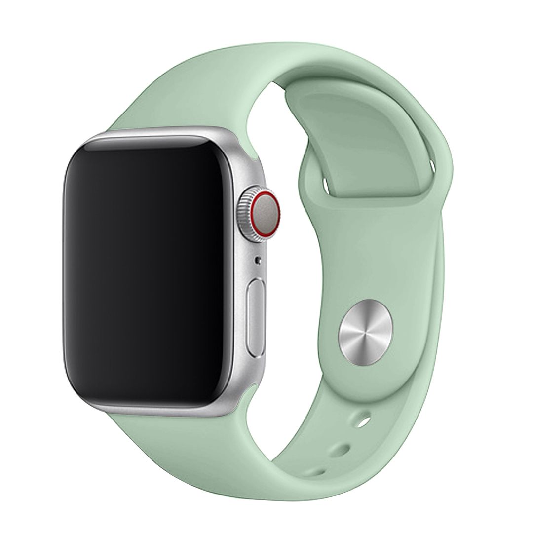 

Ремешок TFN для Apple Watch, 38-40 мм, силикон, светло-бирюзовый (TFN-WA-AWSB40C44), AW