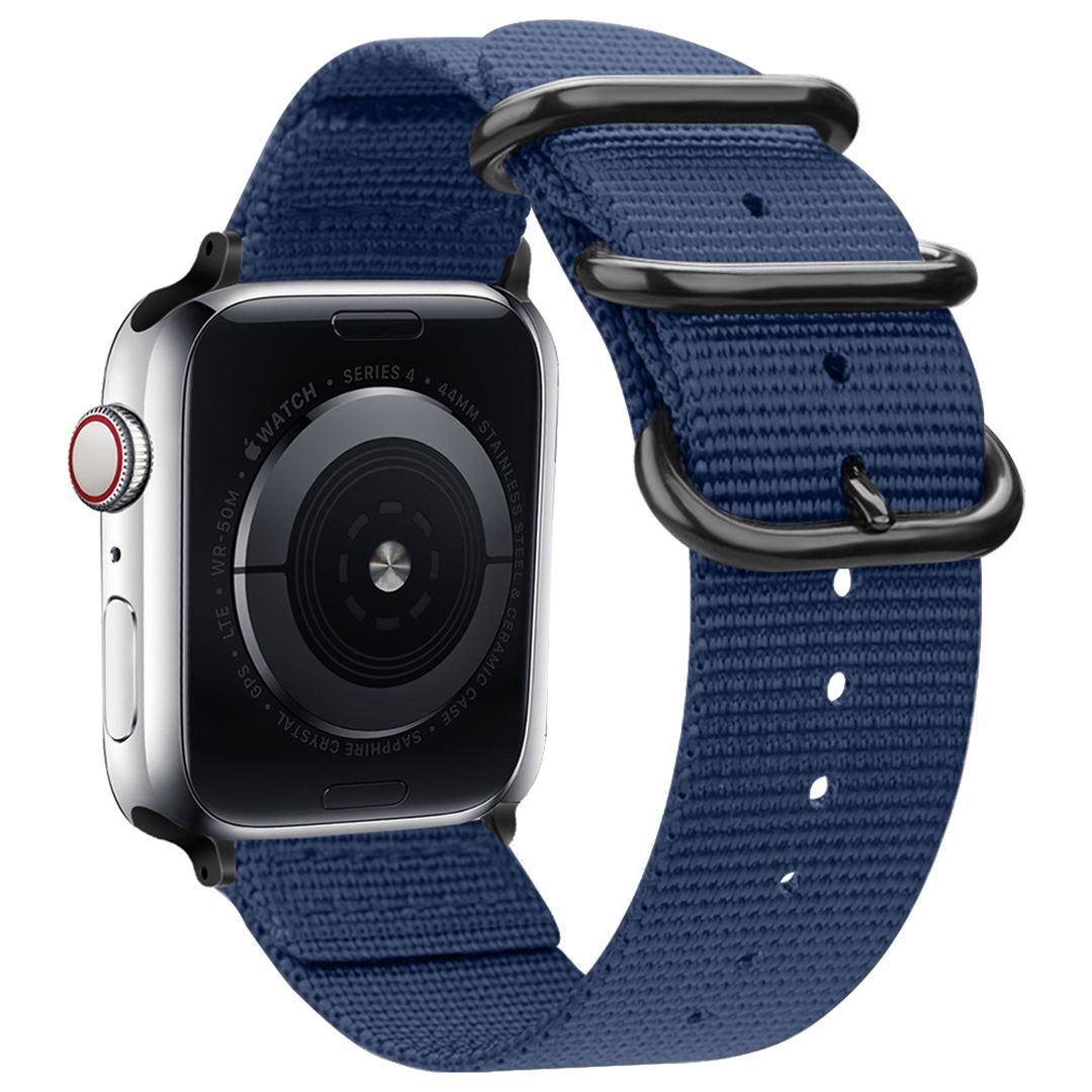 

Ремешок TFN для Apple Watch, 42-44 мм, нейлон, темно-синий (TFN-WA-AWCB44C02), AW Canvas