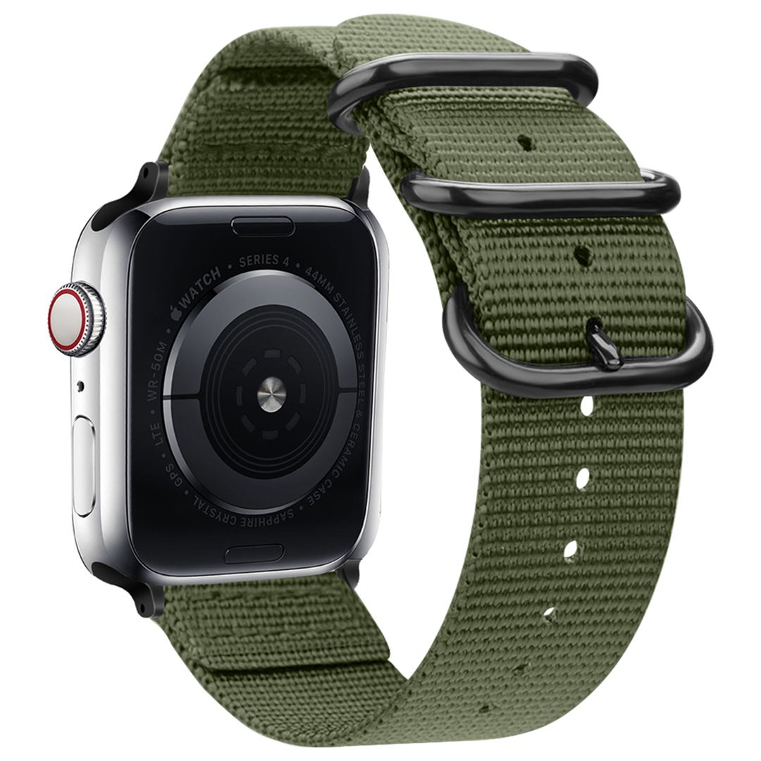 

Ремешок TFN для Apple Watch, 42-44 мм, нейлон, зеленый (TFN-WA-AWCB44C03), AW Canvas