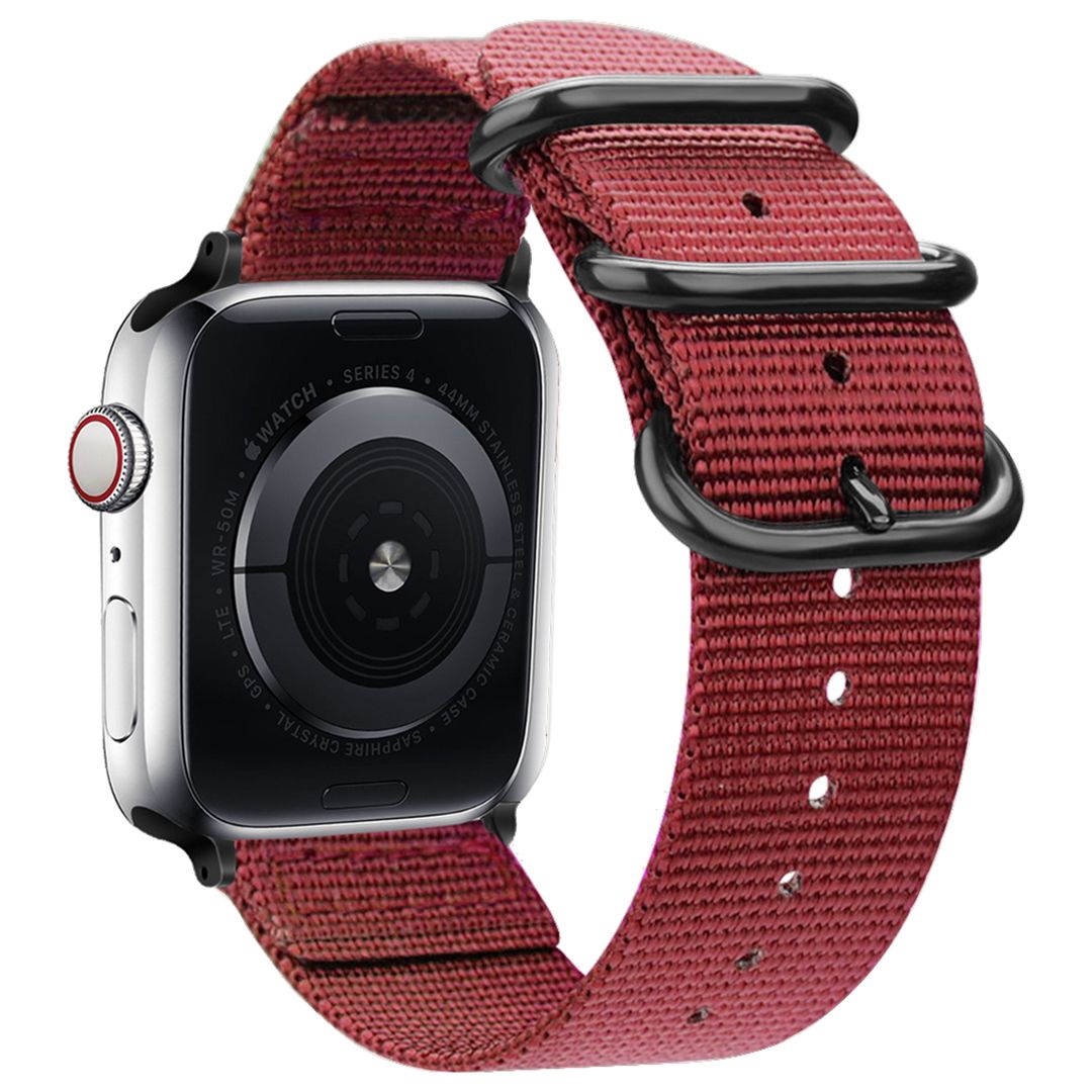 

Ремешок TFN для Apple Watch, 38-40 мм, нейлон, красное вино (TFN-WA-AWCB40C04), AW Canvas