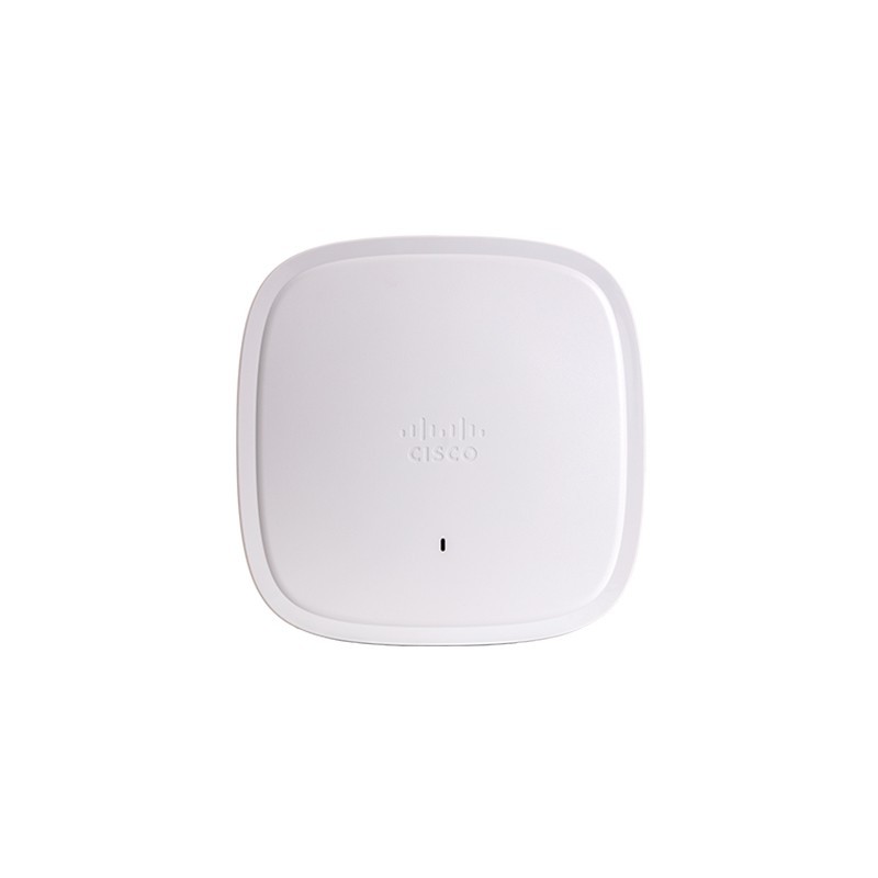 

Точка доступа Cisco C9115AXI-H, LAN, 802.11a/b/g/n/ac/ax, 2.4 / 5 ГГц, до 5.38 Гбит/с, внутренних антенн: 4x6дБи, PoE (C9115AXI-H), C9115AXI-H
