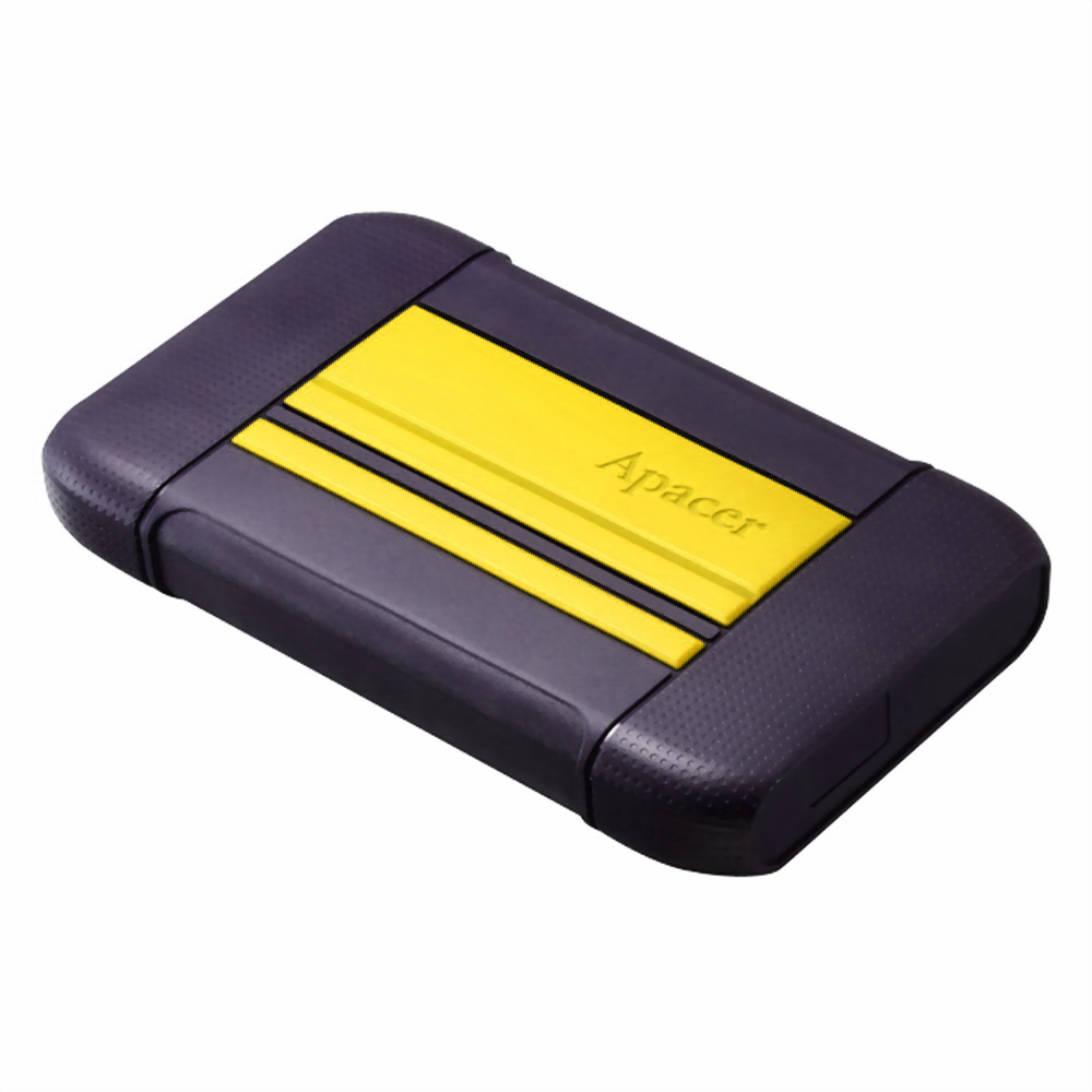 

Внешний жесткий диск (HDD) APACER 2Tb AC633, 2.5", USB 3.2 Gen 1, черный/желтый (AC633/AP2TBAC633Y-1), AC633
