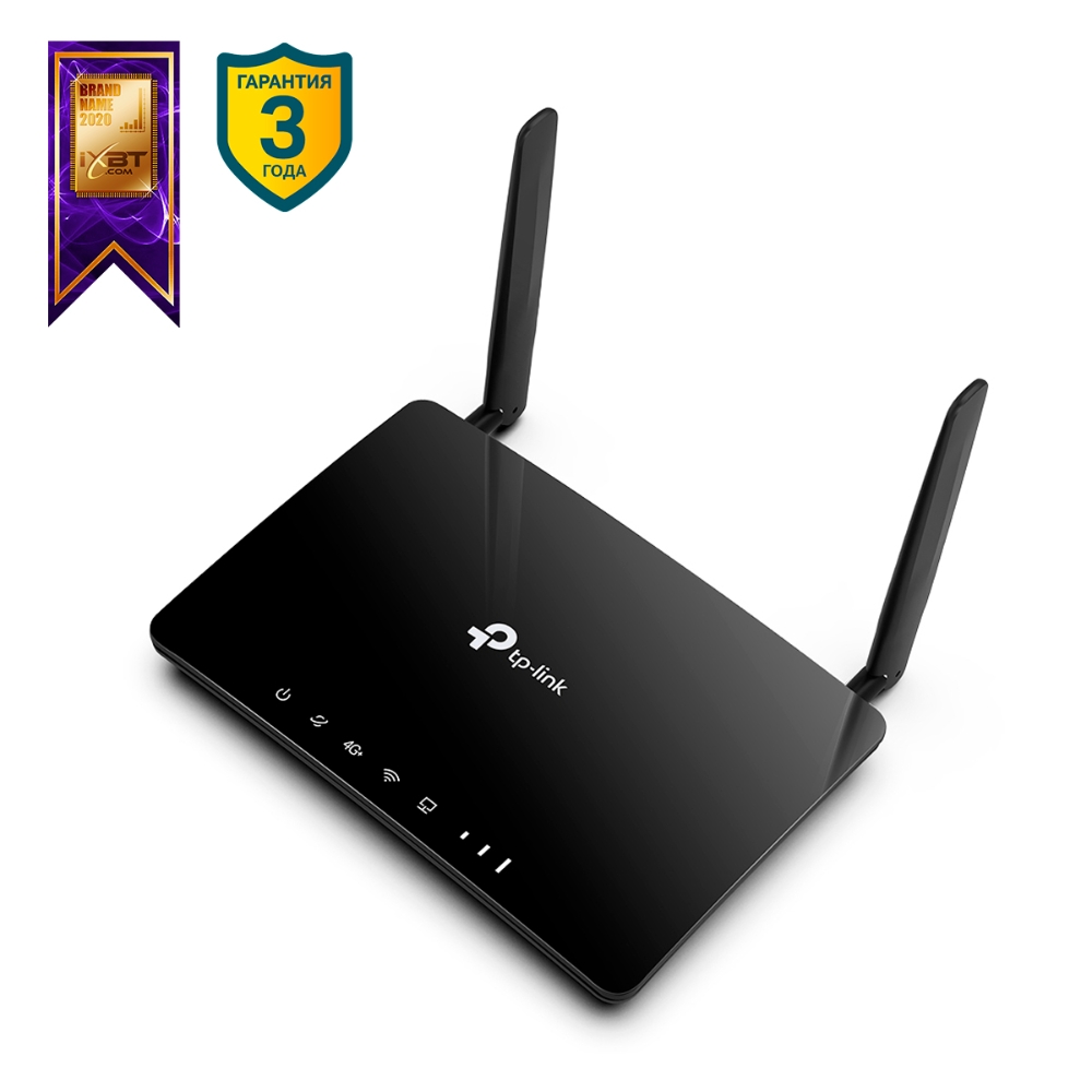 Wi-Fi роутер TP-Link Archer MR500, до 1.17 Гбит/с, LTE