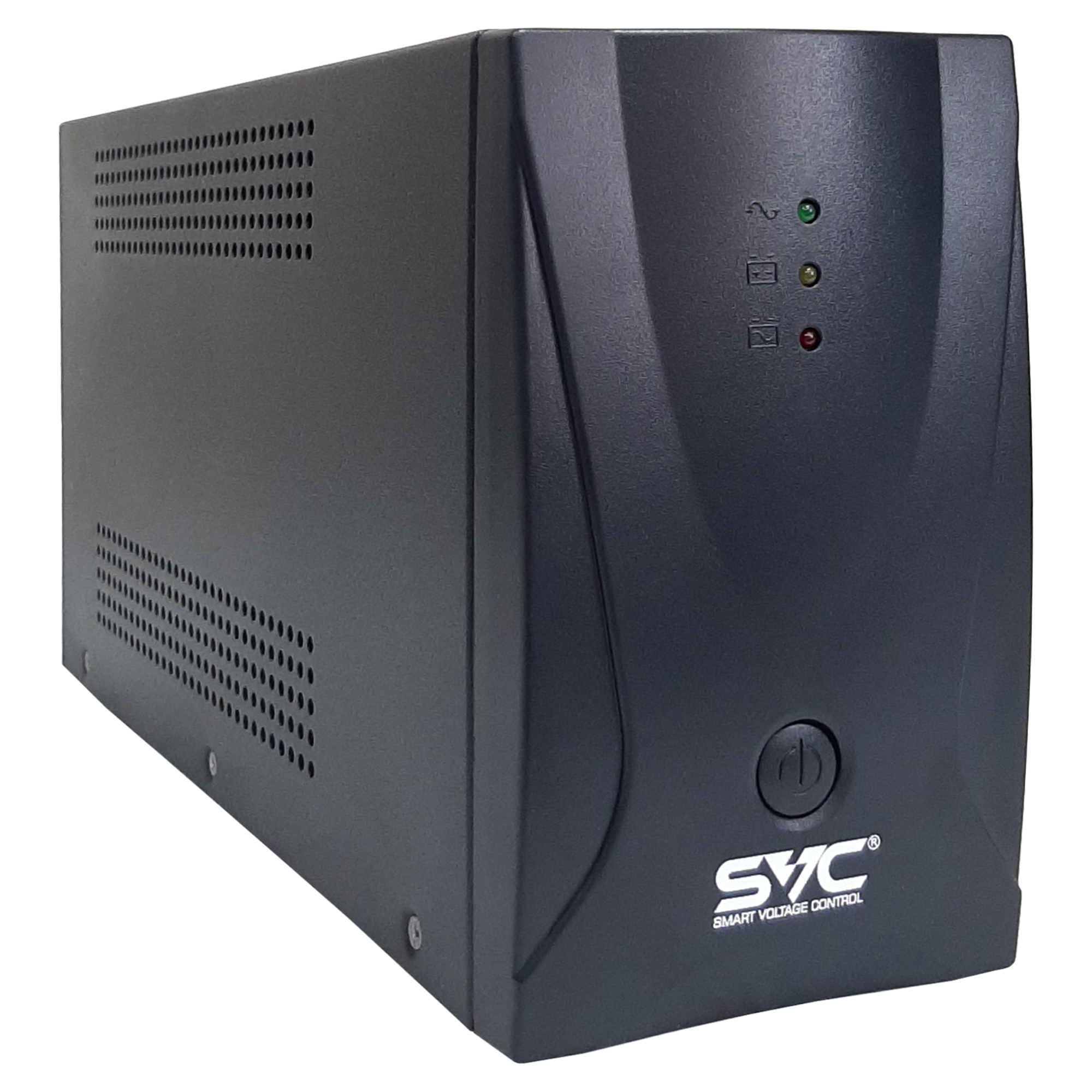 ИБП SVC V-650-R/M4C13, 650 VA, 390 Вт, IEC, розеток - 5, черный (V-650-R/M4C13)