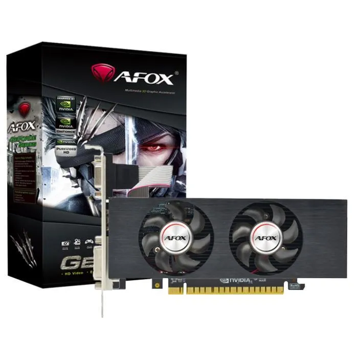 Видеокарта AFOX NVIDIA GeForce GTX 750, 2Gb DDR5, 128bit, PCI-E, DVI, HDMI, Retail (AF750-2048D5L4-V2)
