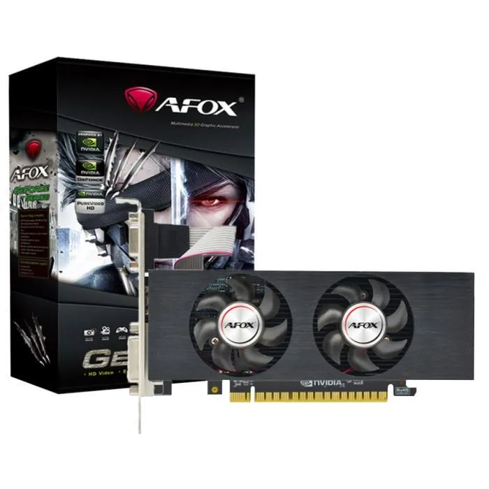 

Видеокарта AFOX NVIDIA GeForce GTX 750, 2Gb DDR5, 128 бит, PCI-E, DVI, HDMI, Retail (AF750-2048D5L4-V2)