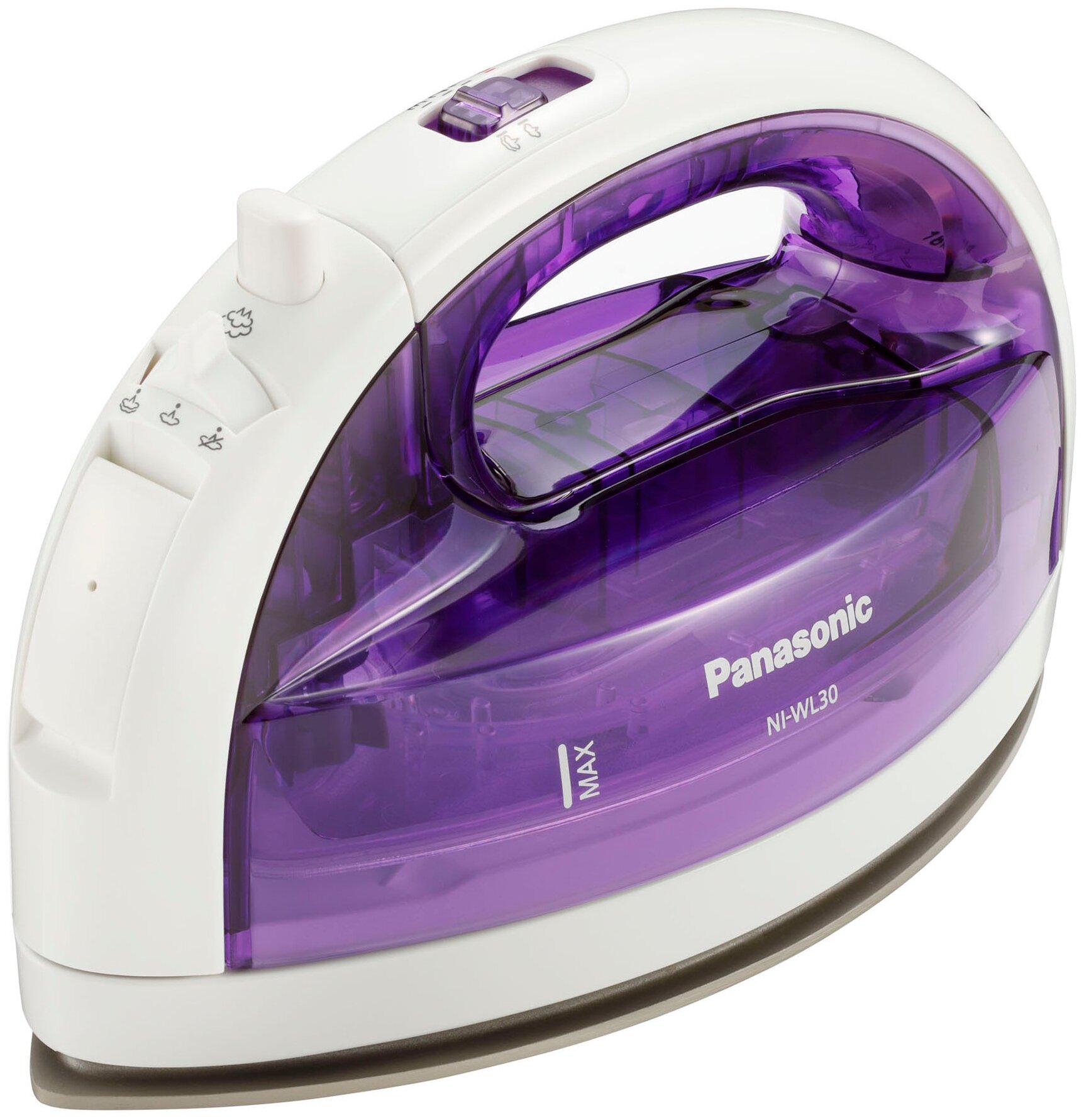 

Утюг Panasonic NI-WL30VTW 1.55 кВт, белый/фиолетовый (NI-WL30VTW), NI-WL30VTW